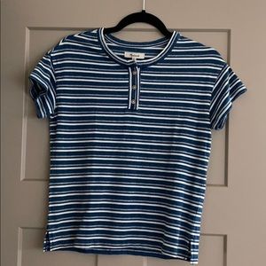 Striped madewell T-shirt